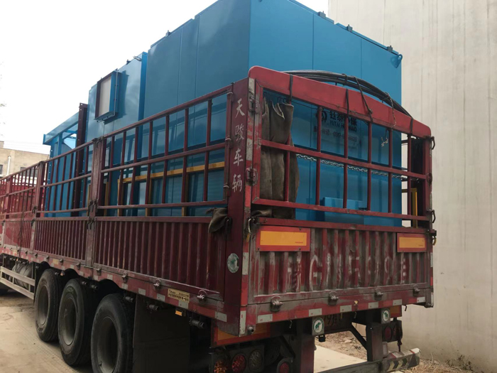 陜西勉縣石英砂加工廠(chǎng)布袋除塵器發(fā)貨 陜西勉縣石英砂加工廠(chǎng)布袋除塵器發(fā)貨